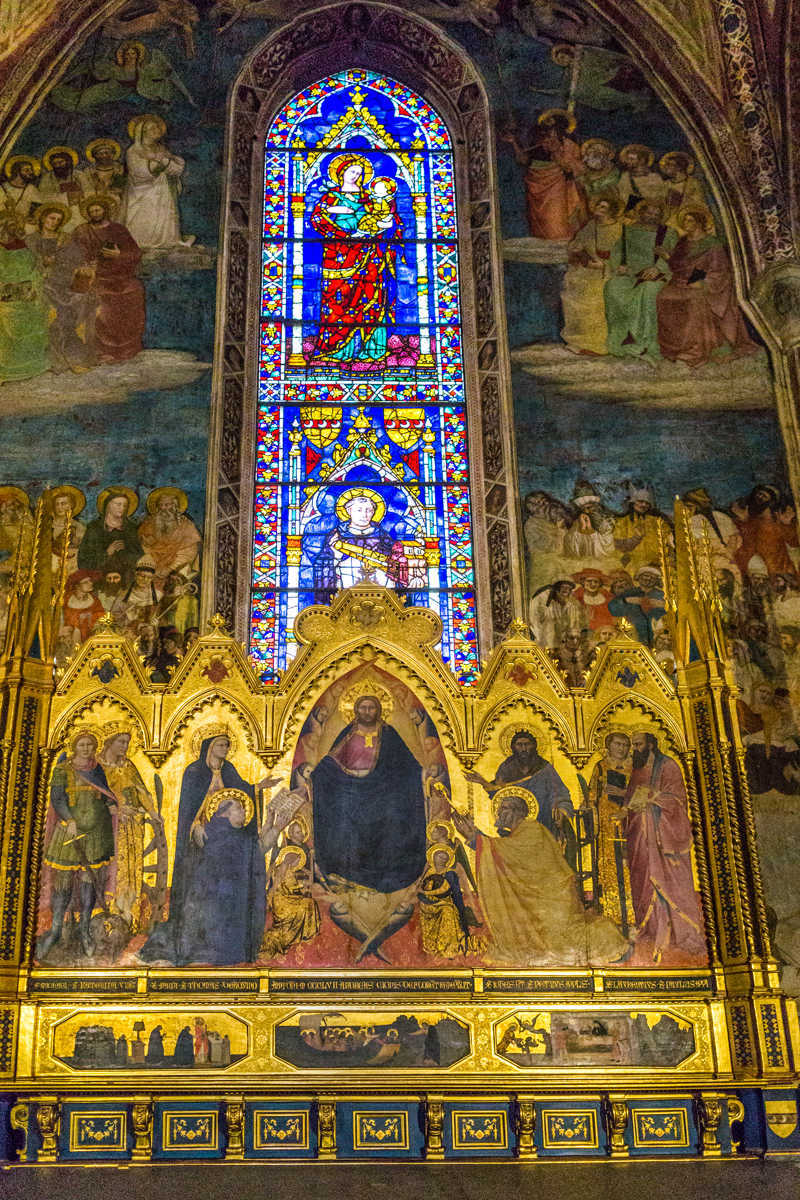 Florence SMN Altarpiece and Window