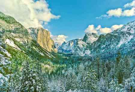 YOSEMITE VALLEY WINTER 1984