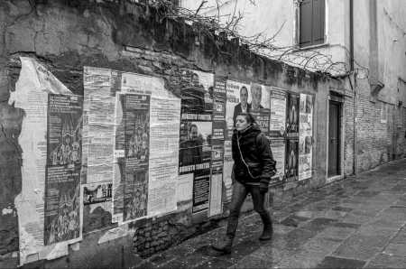 BRAVING THE RAIN, VENICE