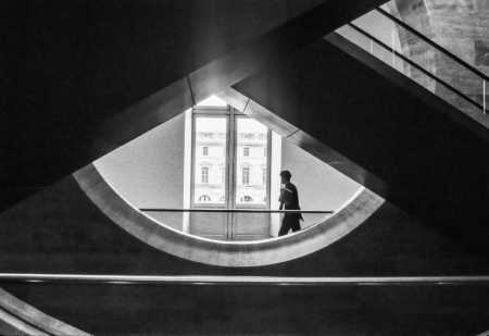 LOUVRE STAIRWELL, PARIS